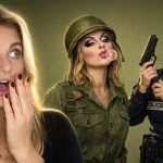 Thaïs d’Escufon évoquant la place des femmes dans la police et l’armée