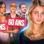 Couple adulte échangeant dans un cadre urbain