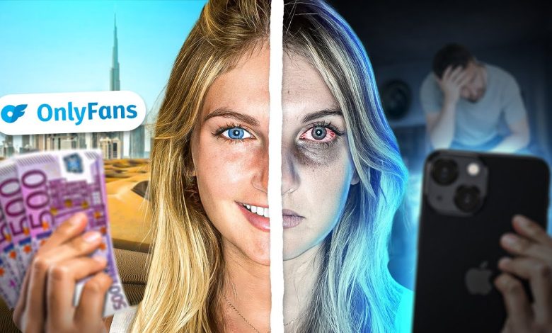 Illustration de la solitude devant un écran et de l’illusion d’intimité sur OnlyFans