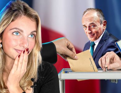 Éric Zemmour lors de la campagne présidentielle française de 2022